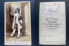 Upjohn, London, Grove, Vintage Shipping CDV Albumen Print. Albumin Print