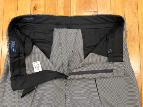 Pantalones de golf vintage de colección Ralph Lauren plisados diente de sabueso para hombre 35x32 EE. UU. - Imagen 8 de 16
