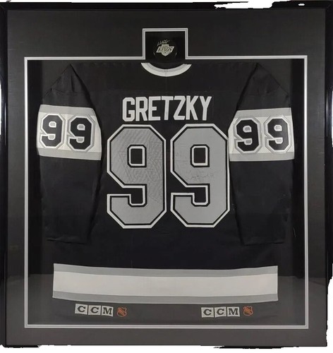 トップス WAYNE GRETZKY KINGS CAREER STATS JERSEY WAYNE GRETZKY LA KINGS CAREER STATS/AWARDS NHL CCM HOCKEY