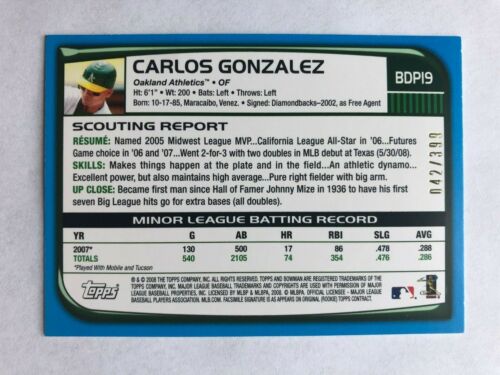 2008 Bowman Topps Baseball Cards - Picture 21 of 99