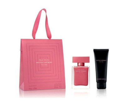 NARCISO RODRIGUEZ FLEUR MUSC FOR HER GIFTSET - EDP / BODY LOTION 