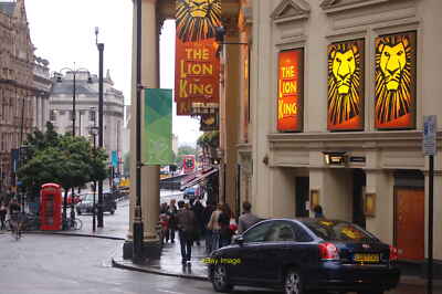 Photo 12x8 Lyceum theatre on a rainy July evening London  c2012