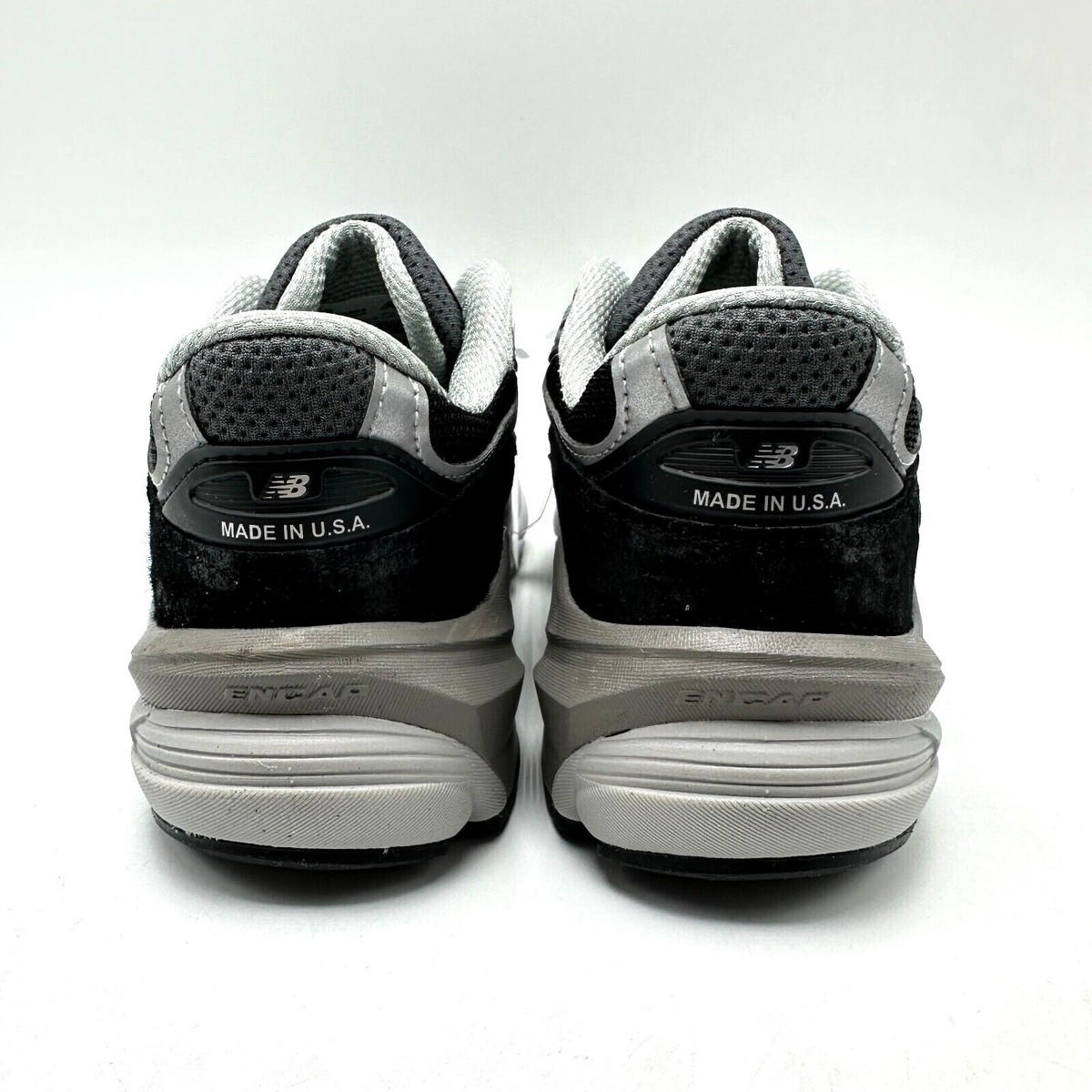 New Balance 990v6 Made in USA Black Grey White Women Shoes