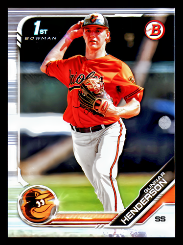 2019 Bowman Draft #BD22 Gunnar Henderson 1st Bowman - 第 1/1 張圖片