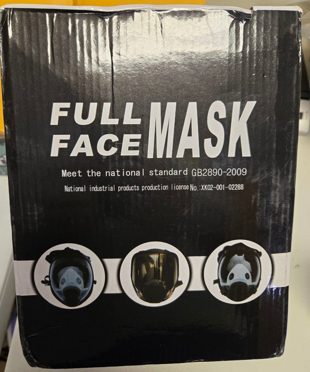 One Full Face Mask Promask GB2890-2009 Dust Chemicals XK02 One Full Face Mask Promask GB2890-2009 Dust Chemicals XK02