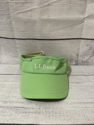 NWT!! Velocity Sports Wear Visor Hat Adjustable Light Green Clean.