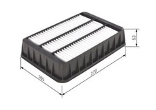 BOSCH Luftfiltereinsatz F 026 400 200 F026400200 S0200