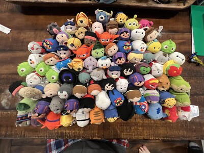 Disney Tsum Tsum Plush Lot Of 85 11” Stitch