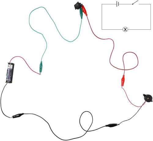 Electric Circuit Motor Kit DIY STEM Science Experiment Montessori Learning Toy - Picture 6 of 8