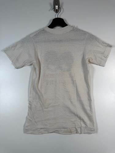Vtg Unisex Kids I Love Zoo Calgary Canada Graphic Logo T Shirt White Sz 14x22.5 - Picture 12 of 15