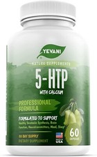 100 Pure 5-HTP Formula for Mood, Stress and Sleep - Neurotransmitter Support