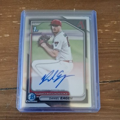 2024 Bowman Draft 1st Bowman Chrome Daniel Eagen Auto #CPA-DE (RC) Diamondbacks