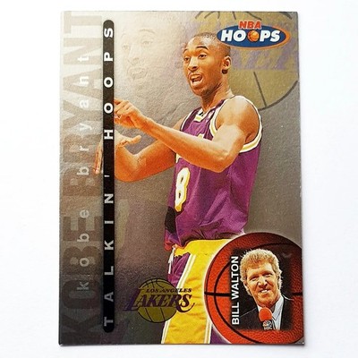 Kobe Bryant 1997-98 NBA Hoops Talkin' Hoops #15 - NBA CARD Los Angeles Lakers HOF