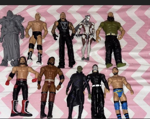 Various Wwe and other figures Wrestlers