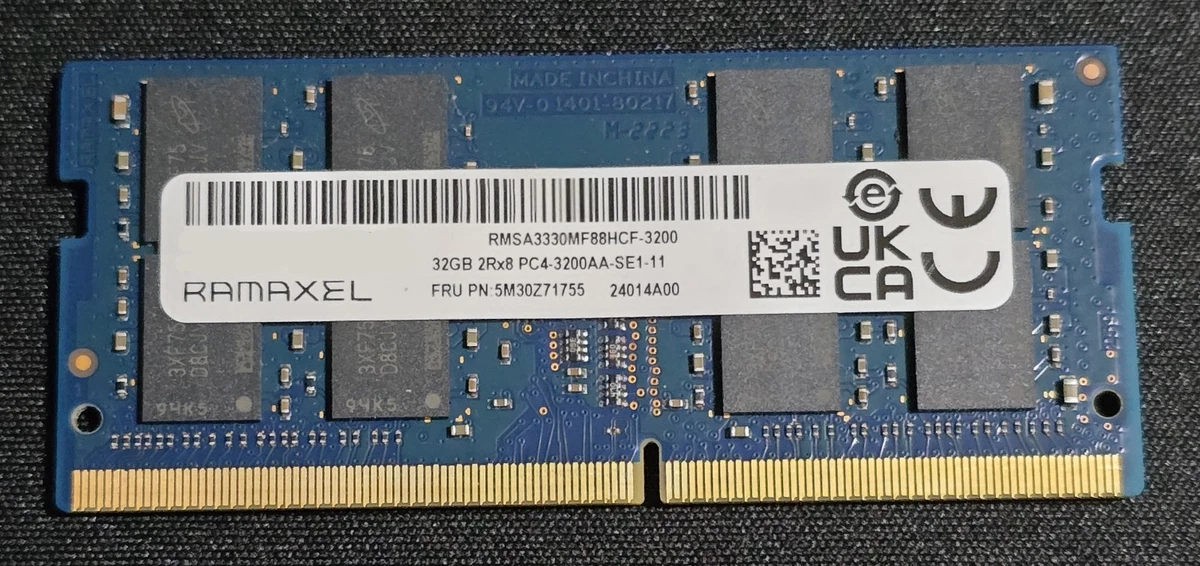 Mémoire RAM DDR1 2 Go PC3200 (DDR400) - Format DIMM, Occasion, Testée Fonctionnelle