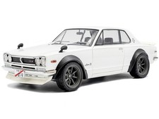 1970 NISSAN SKYLINE (C10) HAKOSUKA RHD WHITE 1/18 DIECAST CAR BY SOLIDO S1813001