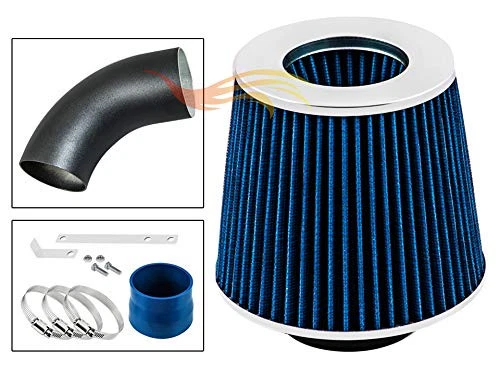 BCP RW AZUL 1996-1999 Buick Lesabre 3,8 L V6 Ram corta admisión de aire + filtro Foto 4 de 4