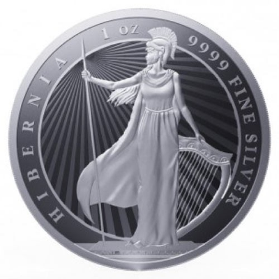 #ad #ad 2023 Silver 1 oz Niue Hibernia BU $100.43