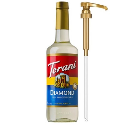 Torani Diamond Anniversary 25.4 Fl Oz (750 ml), 13.3 cm x 9.8 x 36.1