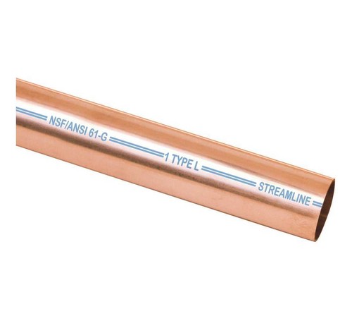 Mueller Streamline LH10020 1 In. ID x 20 Ft. Type L Copper Pipe