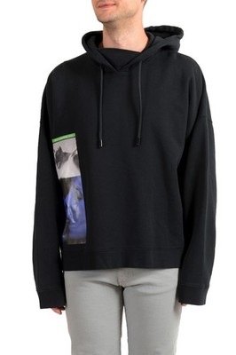 Dsquared2 & ''Mert & Marcus 1994'' Men's Black Hooded Sweatshirt
