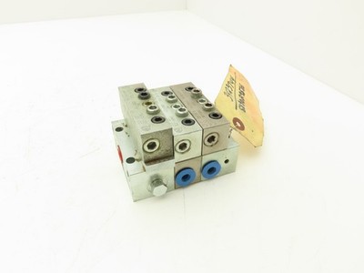 DropsA SMX-25/35 Progressive Lubricator Divider Valve Manifold Assy 1/8'' BSP