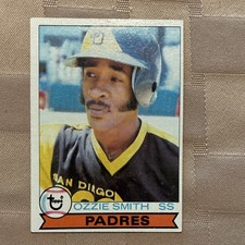 Topps 1979 HOF Ozzie Smith Rookie #116 San Diego Padres Base Set Baseball Card