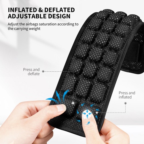 Adjustable LEKATO Shoulder Strap Pad Guitar 3D Air Cushion - Picture 10 of 15