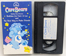 Care Bears Bedtime for Care-A-Lot and The Best Way to Make Friends VHS, 2002 
