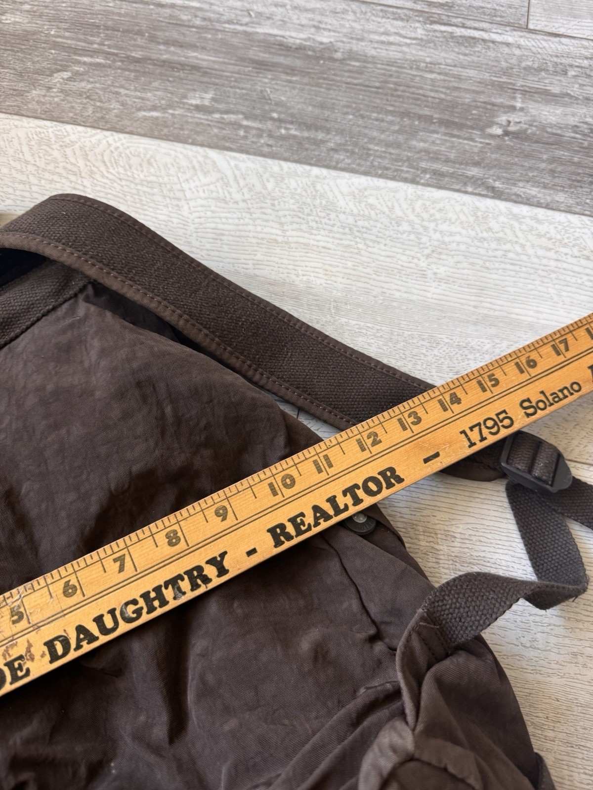 Kipling Brown Nylon Backpack Drawstring Flap Styl… - image 9