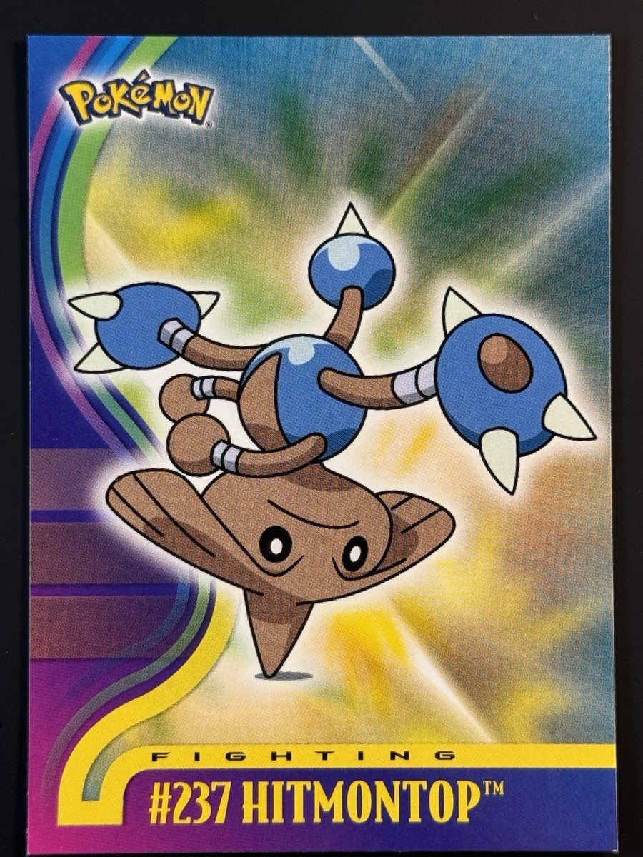 Pokemon Hitmontop #237 Topps Johto League Champions | eBay