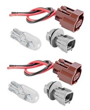 Front Side Marker Light Socket Connector Bulb Kit Fit for Toyota 4Runner