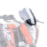 Puig Sport Scheibe Windschild Hell Rauch Acryl KTM 125 200 390 Duke 2011 - 2016
