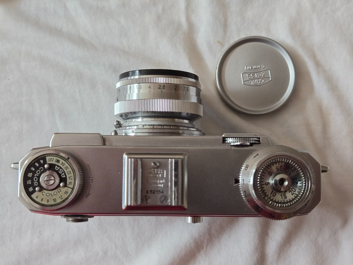 Zeiss Ikon Contax IIa 2A Rangefinder Color Dial (A52xxx) Body w