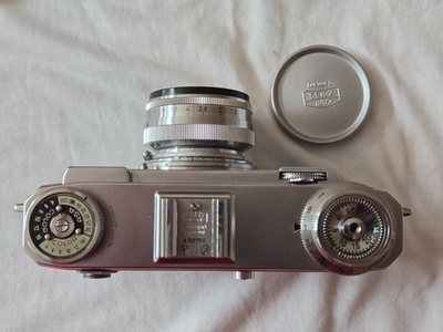 Zeiss Ikon Contax IIa 2A Rangefinder Color Dial (A52xxx) Body w