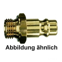 Druckluft Kupplung Nippel Stecknippel 1/4 Aussengewinde, 6560726
