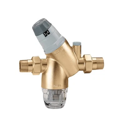 STABILO-SANITAER Wasserdruckminderer 1 Zoll DN25 Druckminderer Wasserfilter Hausanschluss