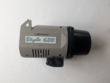 Elinchrom Style 600 Studio Flash Head Unit-mod light not working, broken handle