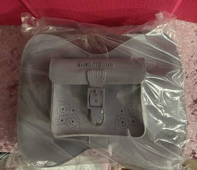 RARE Dr. Martens Frosted Lavender Bow Satchel Crossbody Backpack BNWT