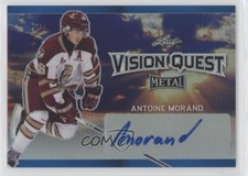 2016-17 Leaf Metal Vision Quest Blue Prismatic 14/15 Antoine Morand Auto nd3