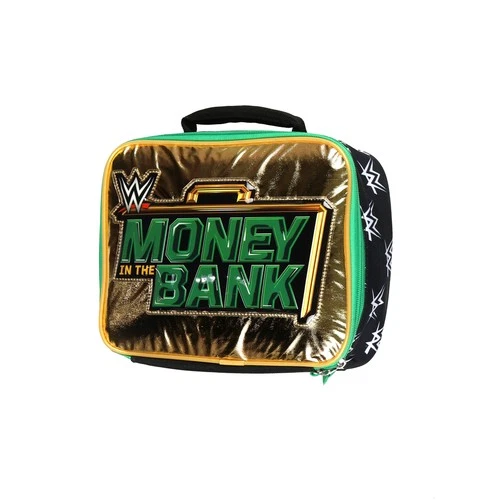 WWE Lunch Box Money In The Bank 9" Insulated Tote Bag