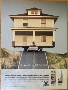1999 Valvoline SynPower Fuel Treatment - Mazda Miata Print Ad