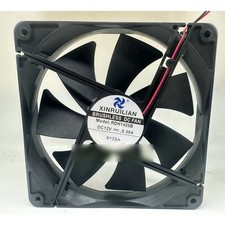 1 pcs New XINRUILIAN RDH1425B DC12V 0.30A 2 wire cooling fan *pi
