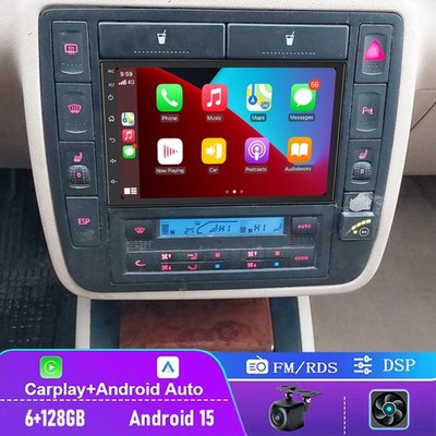 7'' 6-128GB For VW Sharan 2002-2008 Car Radio CarPlay Android 15 Auto Head Unit