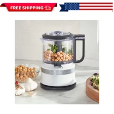 KitchenAid 3.5-Cup Mini Food Processor in White