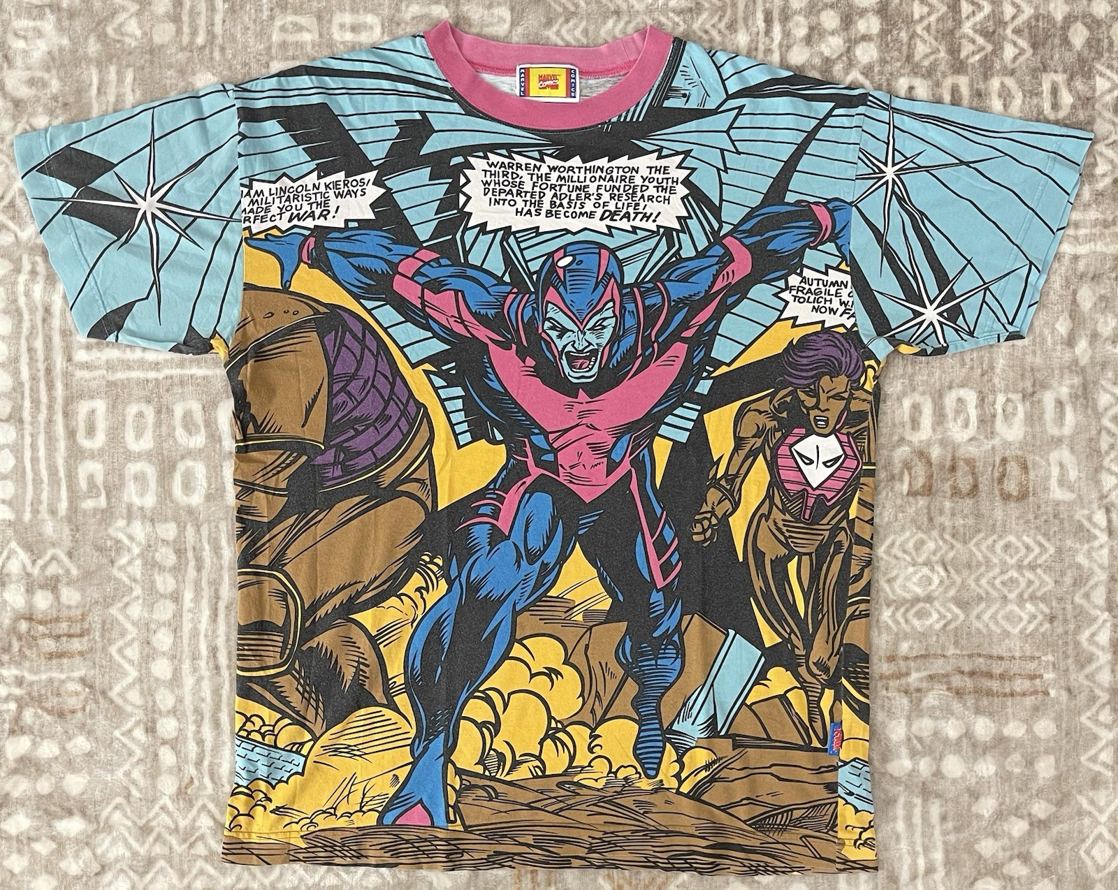 vintage marvel comics shirt Arch Angel 90’s AOP All Over Print