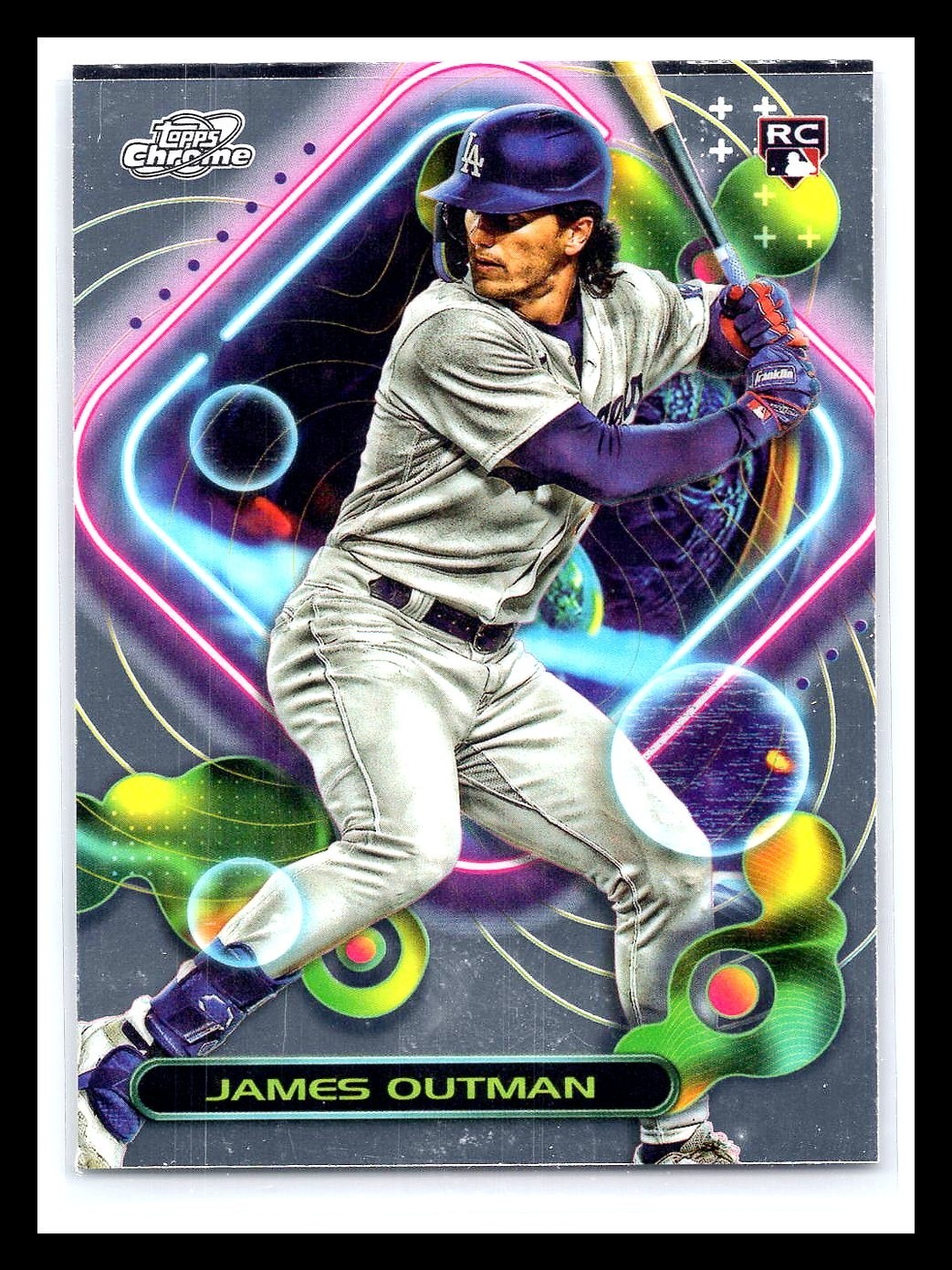 2023 Topps Cosmic Chrome - James Outman #146 (RC) - LA Dodgers