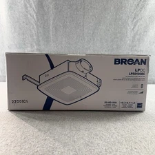 Broan LP50100DC LO PROFILE Bathroom Ventilation Fan 50-80-100 CFM 4in Duct Fan