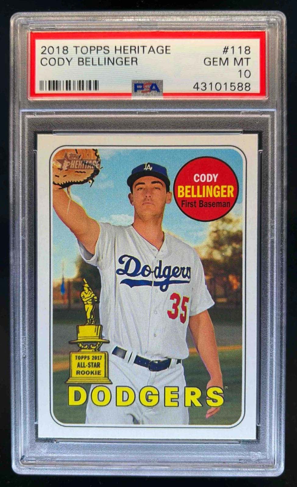 Cody Bellinger trading card
