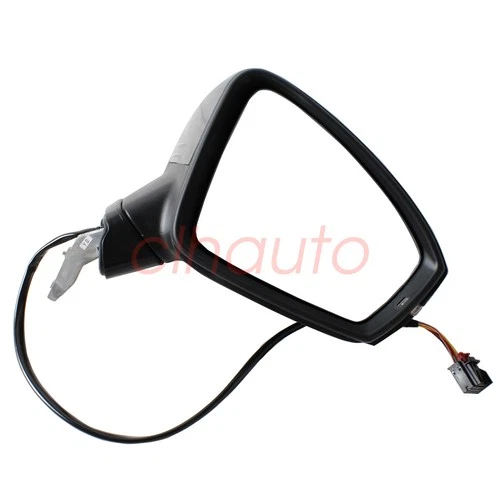 6 Pins Heated  Right Side Black Mirror For VW Tiguan 2018-2021